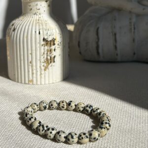 Pulsera Jaspe Dalmata